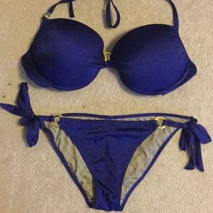 Victoria’s Secret two piece bikini navy